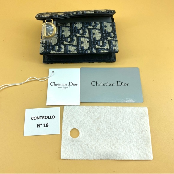 ✈️sold✈️Brand new Dior SADDLE FLAP CARD HOLDER - Picture 8 of 8